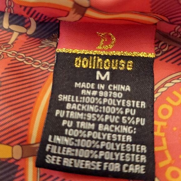 Dollhouse girls jacket size M dark green - Picture 3 of 9